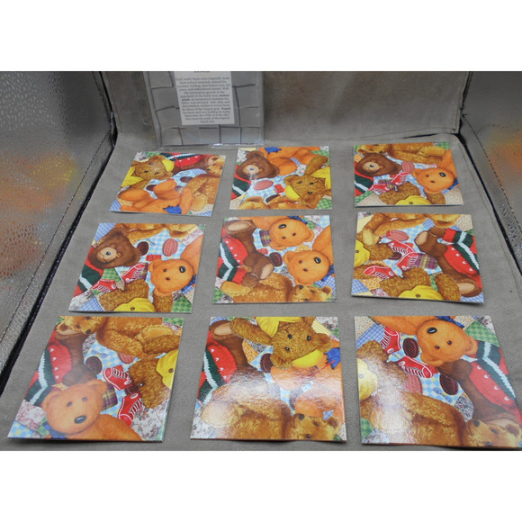 Scramble Squares Teddy Bears Brain Teaser Puzzle B. Dazzle 2004 - Picture 2 of 4